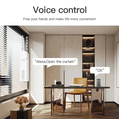 Smart Blind Motor USB Wifi Automatic Electric Roller Shutter Shadows for Tuya App Control Lifting Curtain Opening Closing Driver