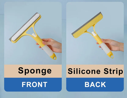 Multi-Function Window Cleaning Squeegee – White, Yellow or Blue