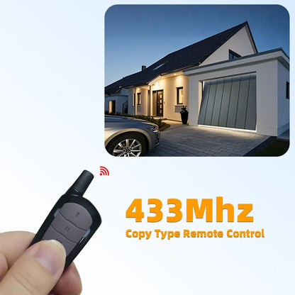Garage Remote Control Duplicator 433mhz Gate Door Commands Opener 433 92mhz Electric Rolling Code Clone Access Portal Fixed Cod
