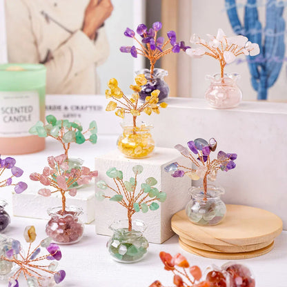 Crystal Tree of Life – Gemstone Bonsai Decor