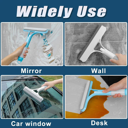 Multi-Function Window Cleaning Squeegee – White, Yellow or Blue