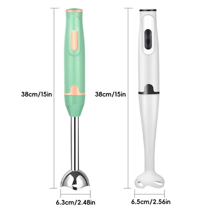 New Electric Blender EU/US/UK Plug Stirring Rod Mixer Stainless Steel Stick Hand Blender Food Grade for Baby Food Baking Kitchen
