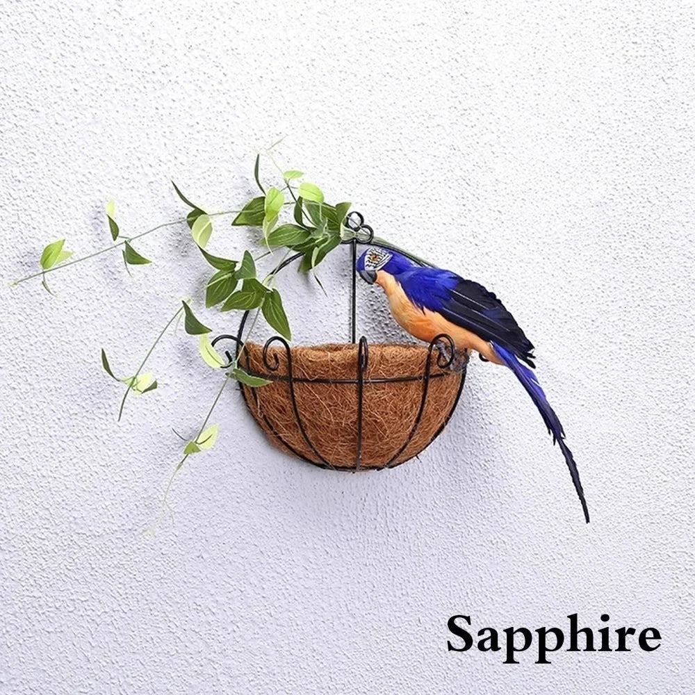 Decorative Feather Parrot Ornament – 25 cm or 35 cm