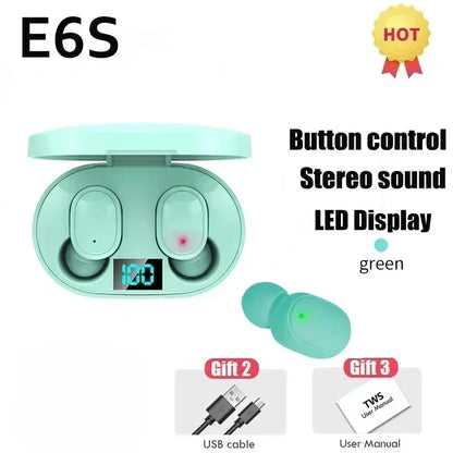 Bluetooth 5.0 Noise-Cancelling Earbuds with Charging Case