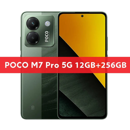Newest POCO M7 Pro 5G Global Version Dimensity 7025-Ultra 120Hz FHD+ Eye-care AMOLED Display 5110mAh Battery NFC