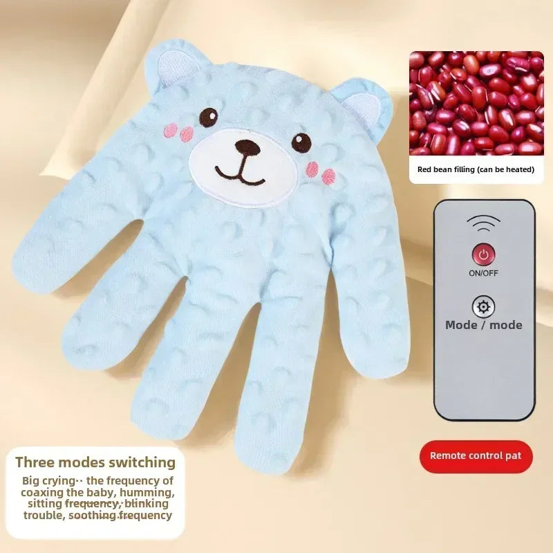 Baby Soothing Palm Sleep Pillow Newborn Heated Electric Remote Control Simulated Palm Slapping Sleep Pad Baby Care Accessories