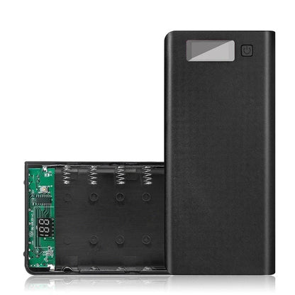 Battery Box Power Bank Kits DIY Shell 8-cell 18650 Holder Cases Charge Storage PD Dual USB Kit for Cellphone Charge