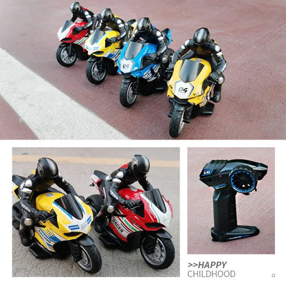 RC Motorcycles 1:6 1:10 Electric Motor RC Cars High Speed 4CH Remote Control Racing Motorcycle Drift Car Kids Xmas Festival Gift