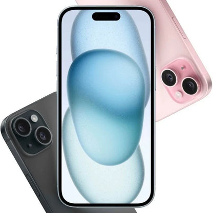 Original iPhone 15 iPhone15 6.1" Genuine Super Retina XDR OLED 128/256/512GB ROM 6GB RAM Face ID NFC A16 Unlocked 5G Cell Phone