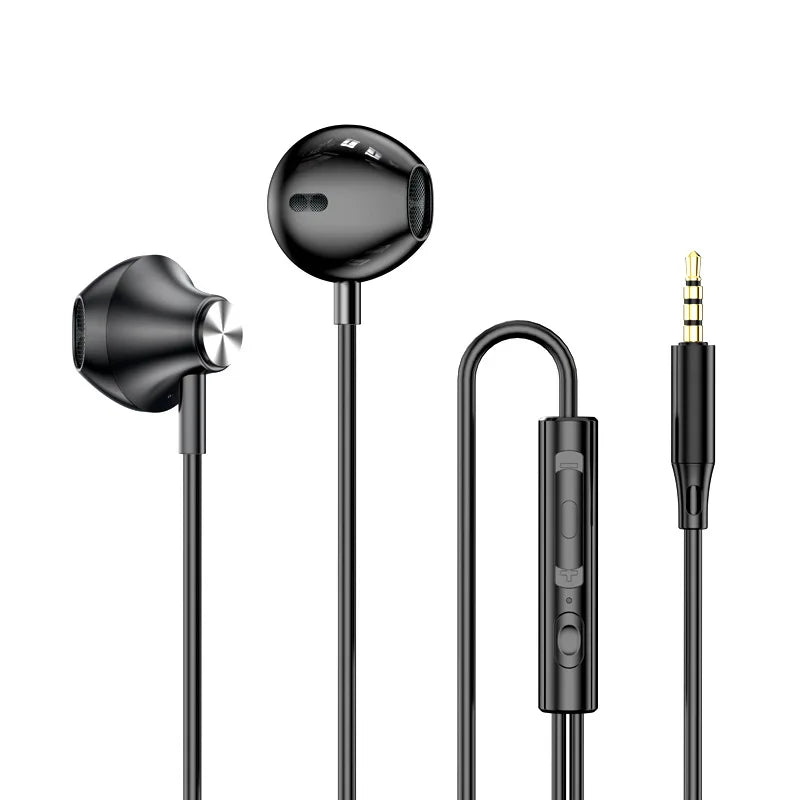 #9d Stereo Type C&3.5mm Gamers Headsets Wired Earphones In-Ear