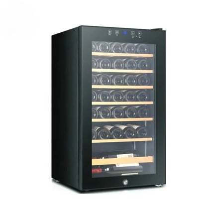 Airo Freestanding 48-Bottle Wine Cooler Electric Compressor Refrigerated Cabinet 130L Capacity Constant Temperature Hotel