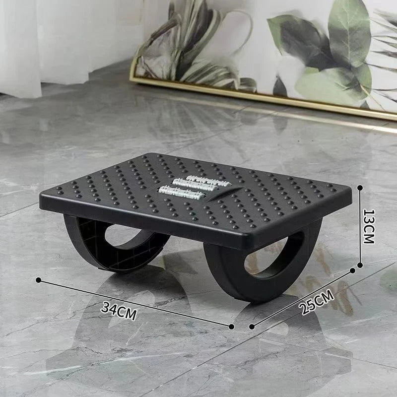 1PC Portability Foot Rest Under Desk Footrest Ergonomic Foot Stool Rocker Balance Board Comfortable Foot Stool for Home Office