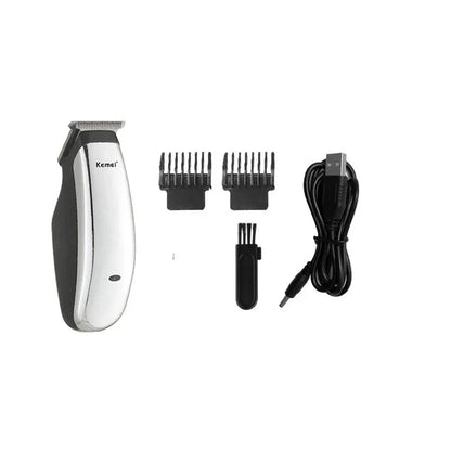 Kemei Mini Portable Hair Trimmer Cutting Machine Newly Design Electric Hair Clipper  Beard Barber Razor Men Style Tools KM-666