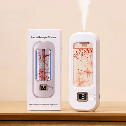 Aromatherapy Machine Automatic Home Fragrance Machine Essential Oil Diffuser Nebulizer for Kitchen and Toilet Deodorization