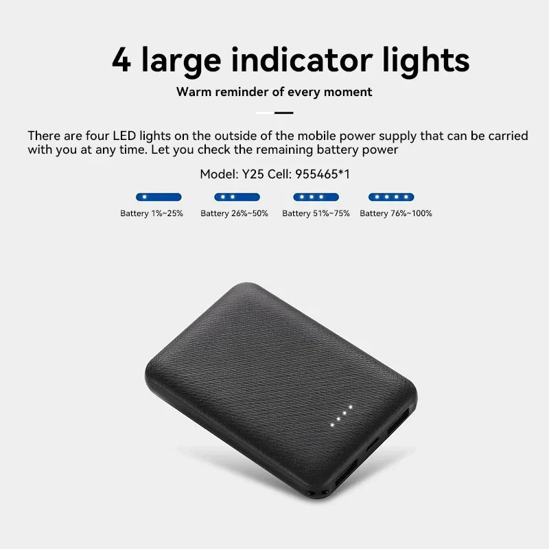 20000mAh Portable Hand Warmer USB Charger Fast Charging Power Bank External Battery Pack Heating Vest Jacket Glove Socks