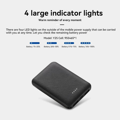 20000mAh Portable Hand Warmer USB Charger Fast Charging Power Bank External Battery Pack Heating Vest Jacket Glove Socks