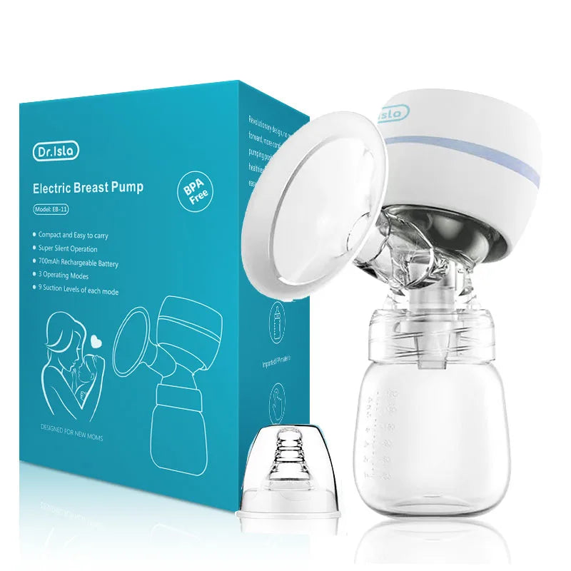 MAMIJOY Portable Electric Breast Pump USB Chargable Silent Portable Milk Extractor Automatic Milker Comfort Breastfeeding