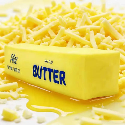 14/24CM Butter Stick Fidget Toys Squishy Elastic Cheese Stick Funny Decompression Stress Anxiety Relief Squeeze Prank Toy Relax