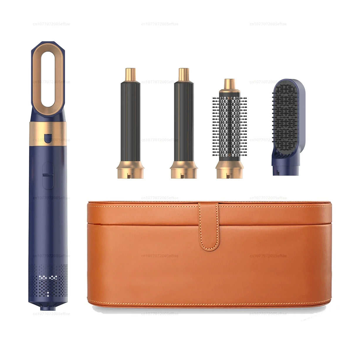 5 In 1 Styling Hair Dryer Electric Comb Negative Ion Professional Automatic Comb Curly Hair Straight Hair Comb Styling Tool