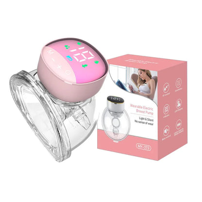 New LCD Electric Wearable Breast Pump Automatic Hands-free Silent USB Rechargeable Milk Extractor Baby Breastfeeding BPA Free