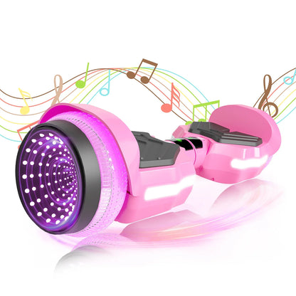 Simate K1 Upgrade Children's Electric Scooter Corlorful LED Lights Light-Emitting Wheel Two Wheel Self-Balancing Scooter