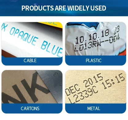 WILLITA WLD-S10 Handheld Inkjet Printer – 2–25.4 mm Print Height