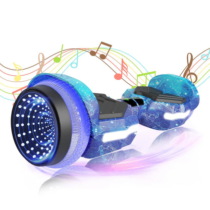 Simate K1 Upgrade Children's Electric Scooter Corlorful LED Lights Light-Emitting Wheel Two Wheel Self-Balancing Scooter
