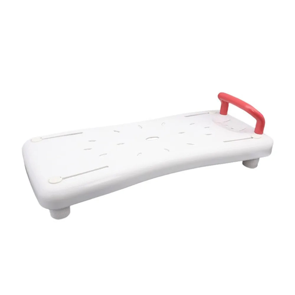 Adjustable Bathtub Shower Board – Non-Slip Bath Seat with Handle