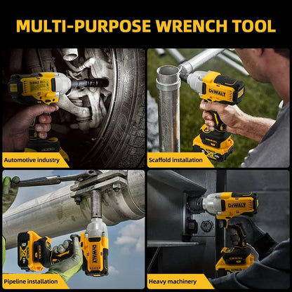 Dewalt DCF892 High Torque Brushless Wireless Impact Wrench 20V Battery Electric Tool 812N.m Powerful Portable Torque Wrench