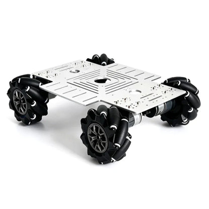 10-20Kg Load 330+240mm Big Plate 4WD Mecanum Wheel Robot Car with 12V Motor for Arduino ROS Robot Arm Chassis DIY Kit Toy Parts