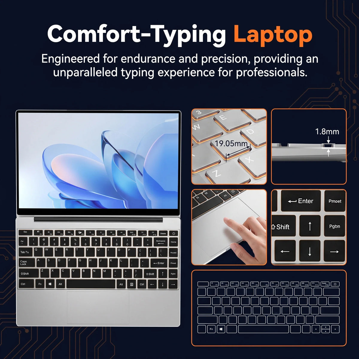 LENO Portable 14.1" Windows 11 Laptop | 16GB RAM | Intel 4405U | 1TB–2TB SSD | FlipStylez LLC®