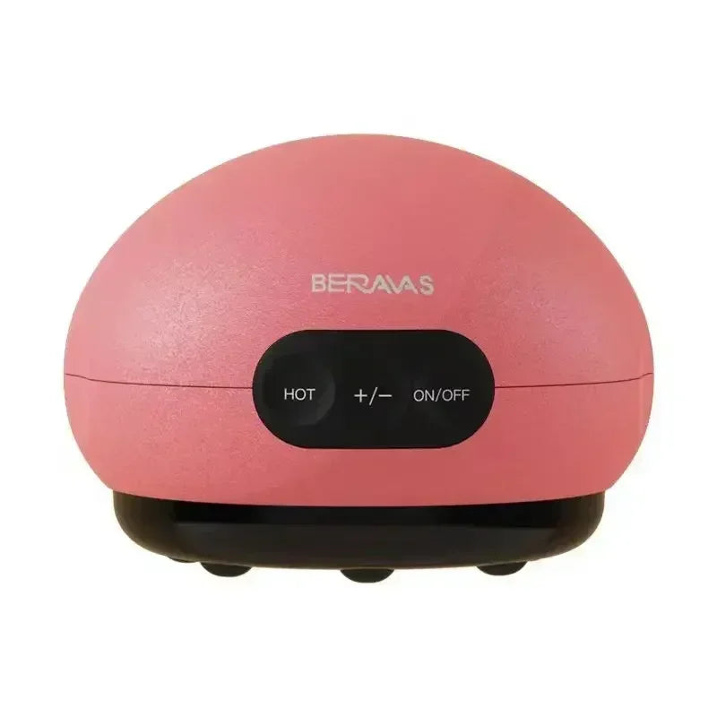 Electric Cupping massage Guasha Scraping EMS Body massager Vacuum Cans Suction Cup IR Heating Fat Burner Slimming Body Massger