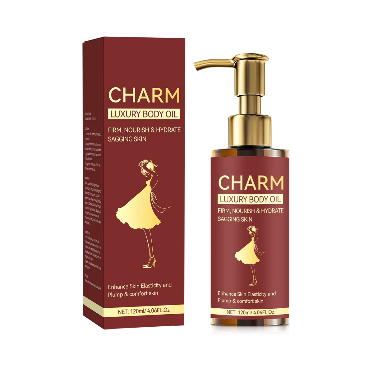 Body Oil Tightening Body Lightening Improve Dry Brightening Nourishing Lifting Firming Smooth Anti Cellulite Massage Skin Care