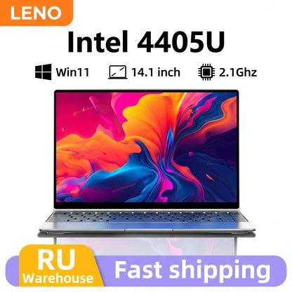 LENO Portable 14.1" Windows 11 Laptop | 16GB RAM | Intel 4405U | 1TB–2TB SSD | FlipStylez LLC®