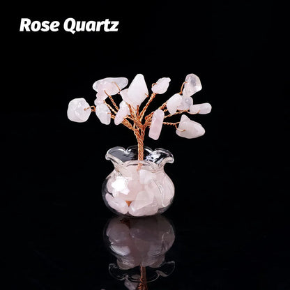 Crystal Tree of Life – Gemstone Bonsai Decor