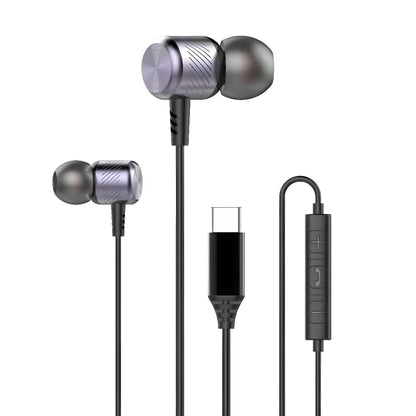 EARDECO Bass Wired Earphone Gaming Earbuds 3.5mm/typec Wired Headphones Stereo Noise Reduction Headphone Auriculares with mic