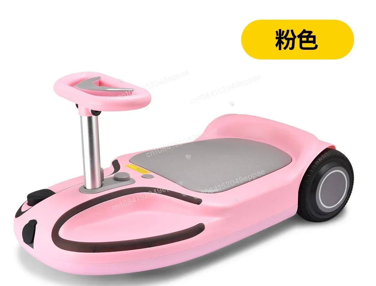 Portable Electric Hover Kart Anti Rollover Scooter Rechargeable Ride On Toy Suitable For Kids Adults Outdoor Entertainment