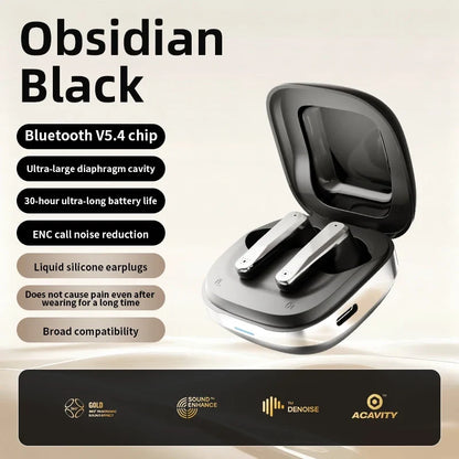 A89 AI Translation Wireless Earbuds Bluetooth ANC Noise Reduction HiFi Sound Ultra-Long Battery Life Smart Translator Headset