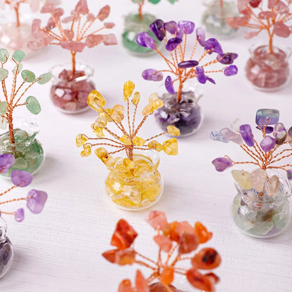 Crystal Tree of Life – Gemstone Bonsai Decor