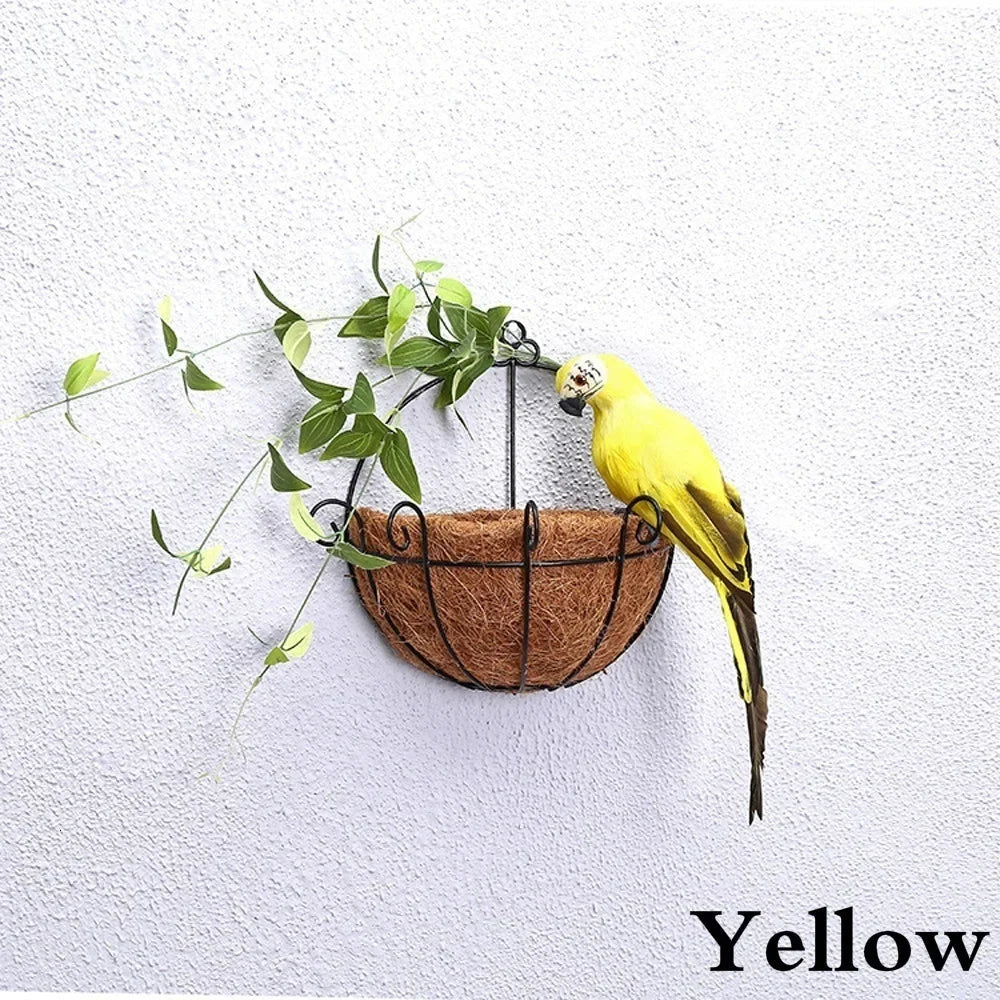 Decorative Feather Parrot Ornament – 25 cm or 35 cm