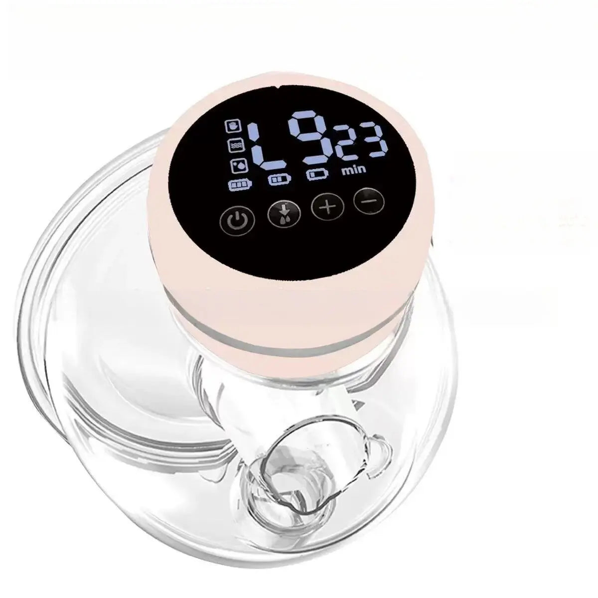 Hands‑Free Wearable Breast Pump, 19/24mm Flange Portable Electric Breast Pump, Quiet Comfortable Rechargeable Breastfeeding Pump