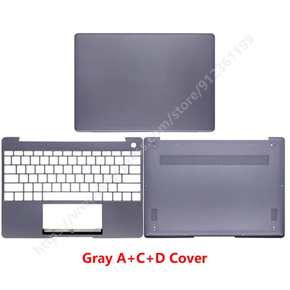 NEW For Huawei MateBook 13 WRT-W19 WX9 WRTB-WAH9L HN-W19R Laptop LCD Back Cover Front Bezel Palmrest Bottom Case Laptop Frames