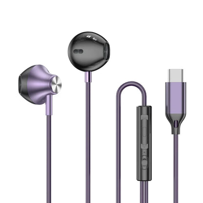 #9d Stereo Type C&3.5mm Gamers Headsets Wired Earphones In-Ear