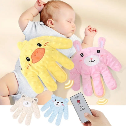 Baby Soothing Palm Sleep Pillow Newborn Heated Electric Remote Control Simulated Palm Slapping Sleep Pad Baby Care Accessories