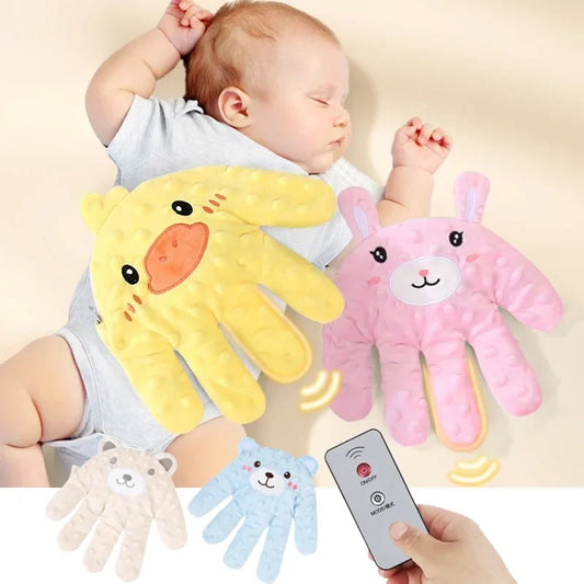 Baby Soothing Palm Sleep Pillow Newborn Heated Electric Remote Control Simulated Palm Slapping Sleep Pad Baby Care Accessories