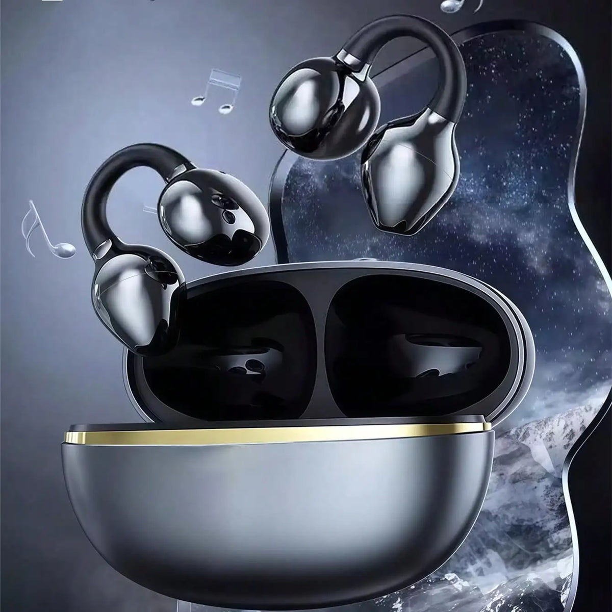 Wireless Earphones Premium Bluetooth Headphones Offer Exceptional Sound Quality for Audiophiles and Music Lovers.
