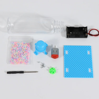 Electric Vortex Tornado Puzzle Assembly Toys DIY Physical Science Experiment Kits STEM Educational Desktop Models Creative Gifts