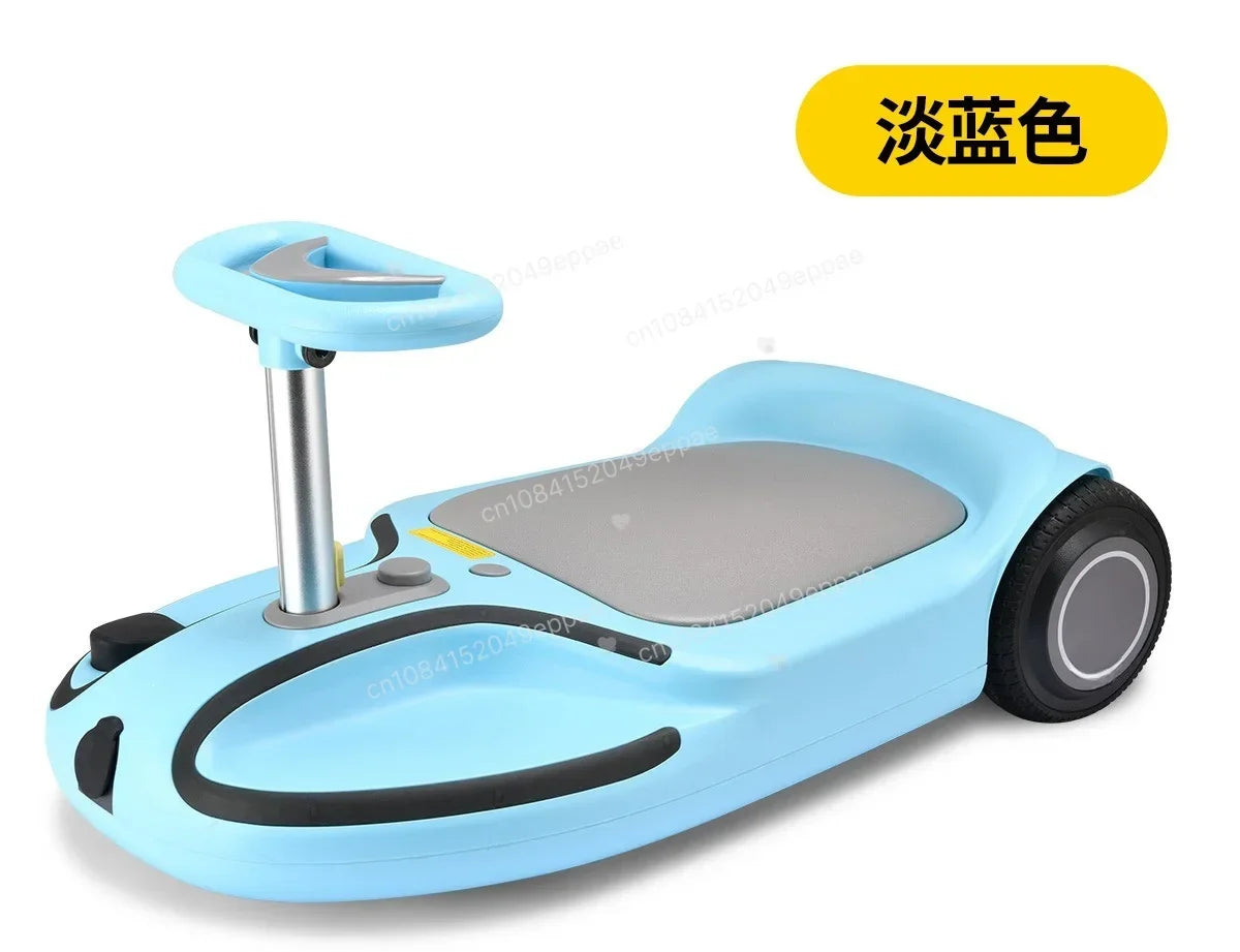 Portable Electric Hover Kart Anti Rollover Scooter Rechargeable Ride On Toy Suitable For Kids Adults Outdoor Entertainment