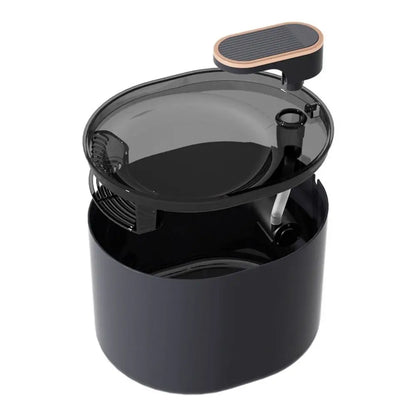 3L Automatic Cat Water Fountain Electric Plastic Automatic Sensor Drinker USB Plug Large Capacity Pet Water Dispenser for Home