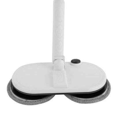 Cordless Electric Mop – 150Rpm Dual Rotation – 2000Mah Battery – 60Min Runtime – 30.31-43.31" Adjustable – Foot Switch – Low Noise 65Db – 4 Pads – for Tile Wood Marble Floor